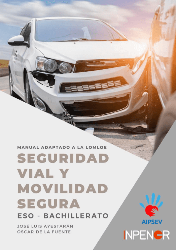 Carátula del libro de seguridad vial y movilidad segura